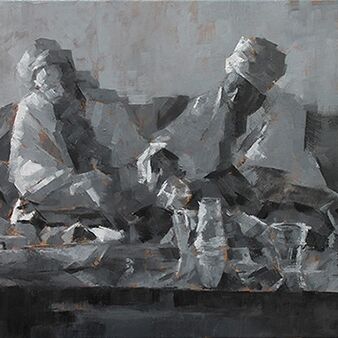 <b>Seven Days, 2023</b> 60*50cm
