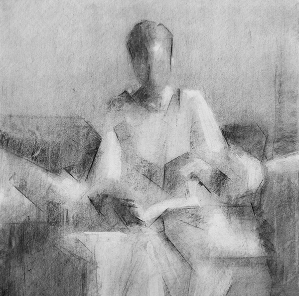 <b>Selfportrait, 2021 </b> 40*60cm